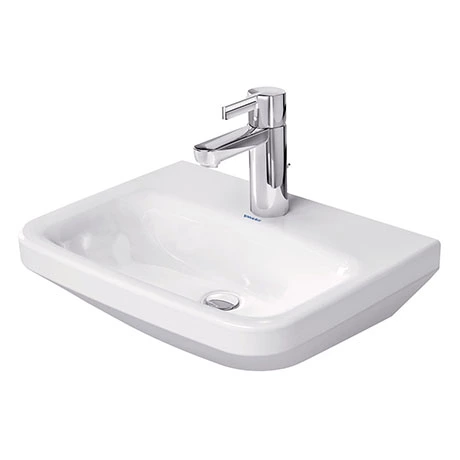 Duravit DuraStyle 450mm 1TH Wall Hung Handrinse Basin - 0708450000 1 Duravit DuraStyle 450mm 1TH Wall Hung Handrinse Basin - 0708450000