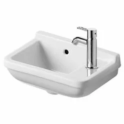 Duravit Starck 3 400mm 1TH Wall Hung Handrinse Basin - 0751400000