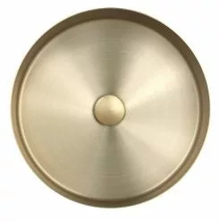 JTP Vos Brushed Brass Round Stainless Steel Counter Top Basin + Waste 5 JTP Vos Brushed Brass Round Stainless Steel Counter Top Basin + Waste -Cheap Basins Store 23CTR400BBR D2 460