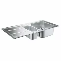 Grohe K400+ 1.5 Bowl Stainless Steel Kitchen Sink - 31569SD0