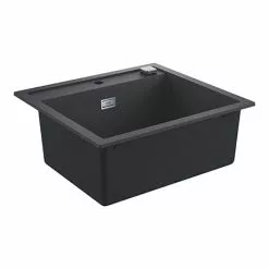Grohe K700 1.0 Bowl Composite Quartz Kitchen Sink - Black - 31651AP0