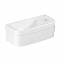 Grohe Euro 370mm 1TH Compact Right Hand Wall Hung Basin - 39327000