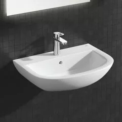 Grohe Bau Ceramic 600mm 1TH Wall Hung Basin - 39421000 7 Grohe Bau Ceramic 600mm 1TH Wall Hung Basin - 39421000 -Cheap Basins Store 39421000 D2 460