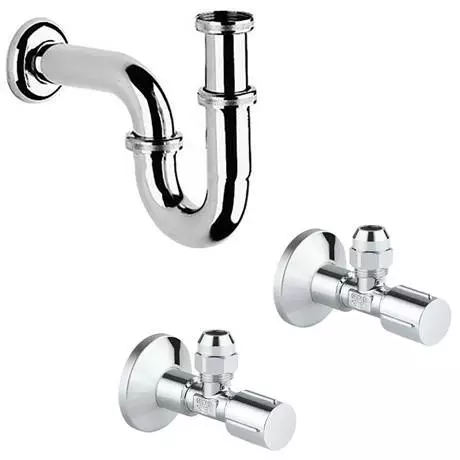 Grohe Euro Ceramic 600mm Complete Basin Package (Euro Smart Tap + Waste Included) 5 Grohe Euro Ceramic 600mm Complete Basin Package (Euro Smart Tap + Waste Included) - Image 5