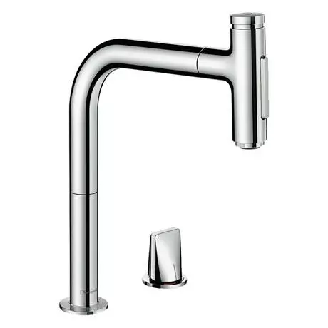 Hansgrohe C51-F450-06 1.0 Bowl Kitchen Sink & Tap Bundle - 43217000 2 Hansgrohe C51-F450-06 1.0 Bowl Kitchen Sink & Tap Bundle - 43217000 - Image 2