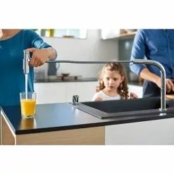 Hansgrohe C51-F450-06 1.0 Bowl Kitchen Sink & Tap Bundle - 43217000 8 Hansgrohe C51-F450-06 1.0 Bowl Kitchen Sink & Tap Bundle - 43217000 -Cheap Basins Store 43217000 D6 460