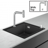 Hansgrohe C51-F450-06 1.0 Bowl Kitchen Sink & Tap Bundle - 43217000