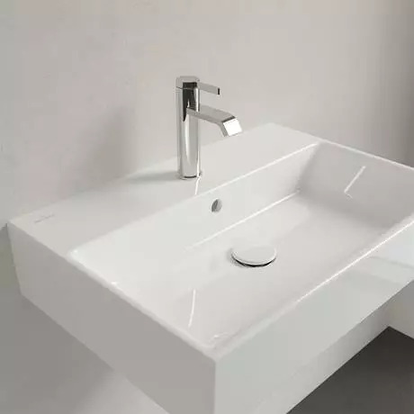 Villeroy and Boch Memento 1TH Wall Hung Basin 2 Villeroy and Boch Memento 1TH Wall Hung Basin - Image 2
