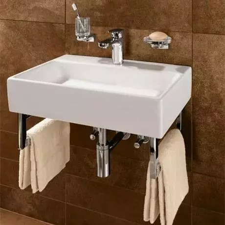 Villeroy and Boch Memento 1TH Wall Hung Basin 3 Villeroy and Boch Memento 1TH Wall Hung Basin - Image 3