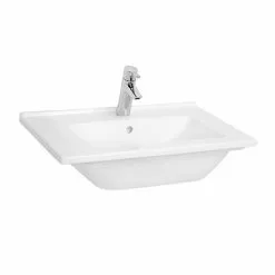 VitrA - S50 Vanity Basin - 1 Tap Hole - Various Size Options