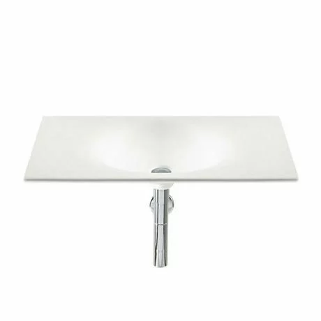 Roca - Kalahari-N Single Bowl Wall Mounted Basin - 800mm - 0 or 1 Tap Hole Option 2 Roca - Kalahari-N Single Bowl Wall Mounted Basin - 800mm - 0 or 1 Tap Hole Option - Image 2