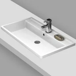 Nuie Tribute Square Inset Basin - 800 x 450mm