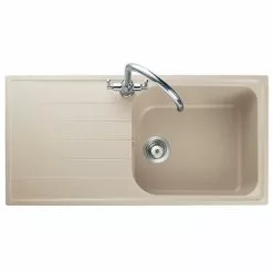 Rangemaster Amethyst 1000 x 500mm Igneous Stone 1.0 Bowl Inset Sink - AME1051SN