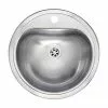 Reginox Atlantis 1.0 Bowl 1TH Stainless Steel Inset/Undermount Kitchen Sink (No Overflow)