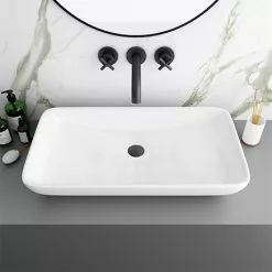 Arezzo 705 x 385mm Modern Large Counter Top 0TH Basin
