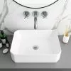 Arezzo 500 x 365mm Slim 8-Sided Rectangular Counter Top Basin