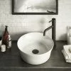 Arezzo Round 355mm Modern Counter Top Basin