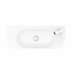 Arezzo 710 x 275mm Curved Wall Hung 1TH Basin 9 Arezzo 710 x 275mm Curved Wall Hung 1TH Basin -Cheap Basins Store AZ78517 n d4 460