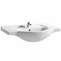 Alaska 850mm Semi Recessed Basin