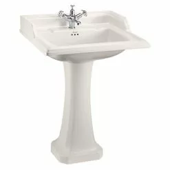 Burlington Medici 650mm Classic Basin and Pedestal