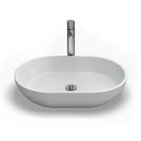 Clearwater - Formoso Bacino Natural Stone Countertop Basin - W590 x D390mm - B1A 1 Clearwater - Formoso Bacino Natural Stone Countertop Basin - W590 x D390mm - B1A