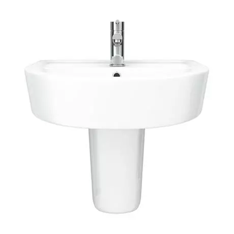 Bianco Modern Wall Hung Basin 2 Bianco Modern Wall Hung Basin - Image 2