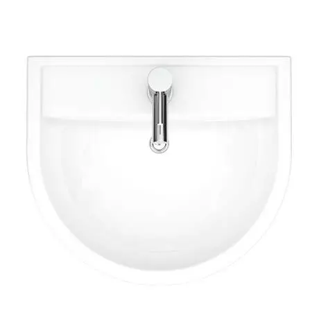 Bianco Modern Wall Hung Basin 4 Bianco Modern Wall Hung Basin - Image 4
