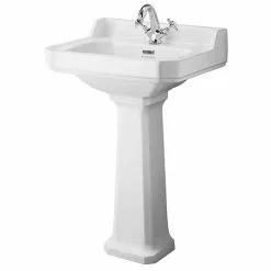 Bayswater Fitzroy Traditional 1TH Basin & Full Pedestal
