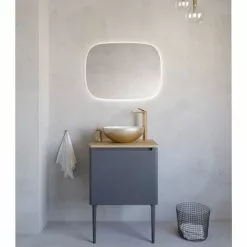 Crosswater Circus 400mm Countertop Basin Brushed Brass - CT4084UCF 5 Crosswater Circus 400mm Countertop Basin Brushed Brass - CT4084UCF -Cheap Basins Store BBA 460