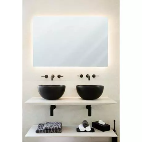 BagnoDesign Matt Black Koy 400mm Round Countertop Basin 6 BagnoDesign Matt Black Koy 400mm Round Countertop Basin - Image 6