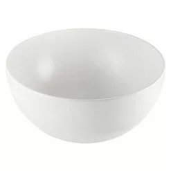 BagnoDesign Matt White Koy 400mm Round Countertop Basin
