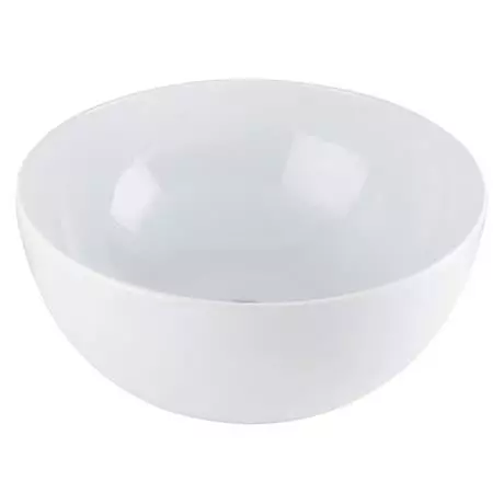 BagnoDesign Gloss White Koy 400mm Round Countertop Basin 2 BagnoDesign Gloss White Koy 400mm Round Countertop Basin - Image 2
