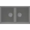 Reginox Best 450 2.0 Bowl Granite Kitchen Sink - Titanium