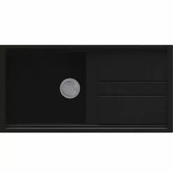 Reginox Best 480 1.0 Bowl Granite Kitchen Sink - Black