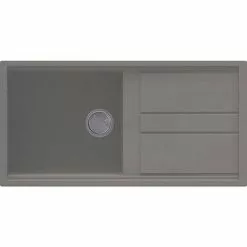 Reginox Best 480 1.0 Bowl Granite Kitchen Sink - Titanium