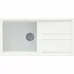 Reginox Best 480 1.0 Bowl Granite Kitchen Sink - White