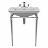 Heritage Abingdon Blenheim Basin & Washstand - Chrome