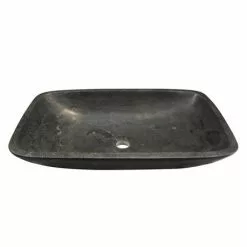 Blue Limestone 600 x 380mm Counter Top Rectangle Basin 0TH - BLST003 -Cheap Basins Store BLST003 n d2 460