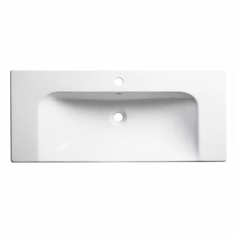 Roper Rhodes Breathe 1010mm Countertop or Wall Mounted Basin - BRE1000C 1 Roper Rhodes Breathe 1010mm Countertop or Wall Mounted Basin - BRE1000C