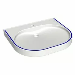 Franke ANMW504-BLUE 450mm VariusCare wheelchair accessible washbasin