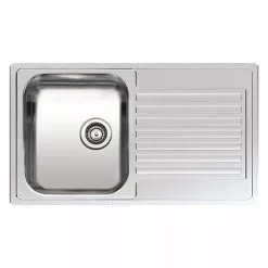 Reginox Centurio L10 1.0 Bowl Stainless Steel Integrated Kitchen Sink