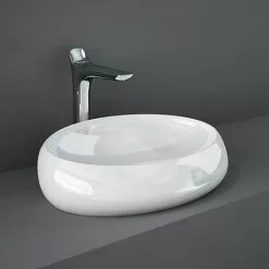 RAK Cloud 58cm Counter Top Basin - Gloss White