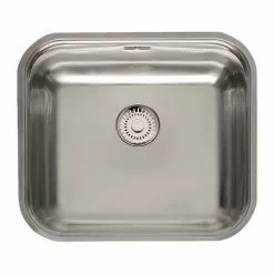 Reginox Colorado Comfort 1.0 Bowl Stainless Steel Inset/Undermount Kitchen Sink -Cheap Basins Store COLORADOCOMFORT D2 460