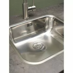 Reginox Colorado Comfort 1.0 Bowl Stainless Steel Inset/Undermount Kitchen Sink -Cheap Basins Store COLORADOCOMFORT D3 460