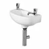 RAK Compact 45cm Slimline Basin - 2 TH - COMSLWB2
