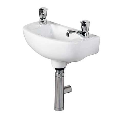 RAK Compact 45cm Slimline Basin - 2 TH - COMSLWB2 1 RAK Compact 45cm Slimline Basin - 2 TH - COMSLWB2