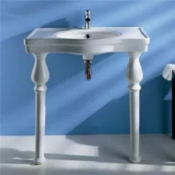 RAK 85cm Alexandra Console Basin inc. Ceramic Legs
