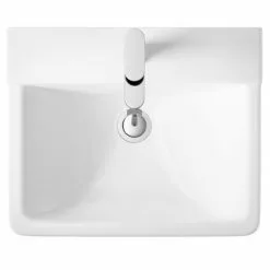 Hudson Reed Arlo 550mm 1TH Basin + Semi Pedestal 5 Hudson Reed Arlo 550mm 1TH Basin + Semi Pedestal -Cheap Basins Store CPC026 detail1 460