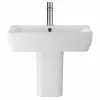 Hudson Reed Arlo 550mm 1TH Basin + Semi Pedestal