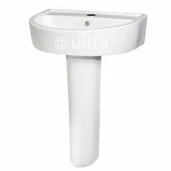 Ultra - Priory 600 Basin 1TH & Full Pedestal - CPR002